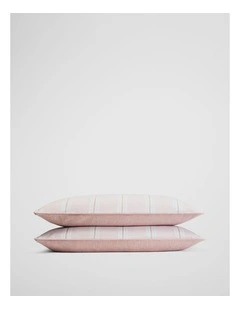 Kaia Standard Pillowcase Pair in Bud