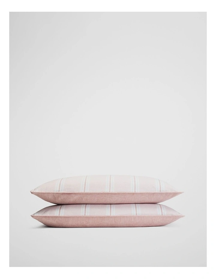 Kaia Standard Pillowcase Pair in Bud image 1
