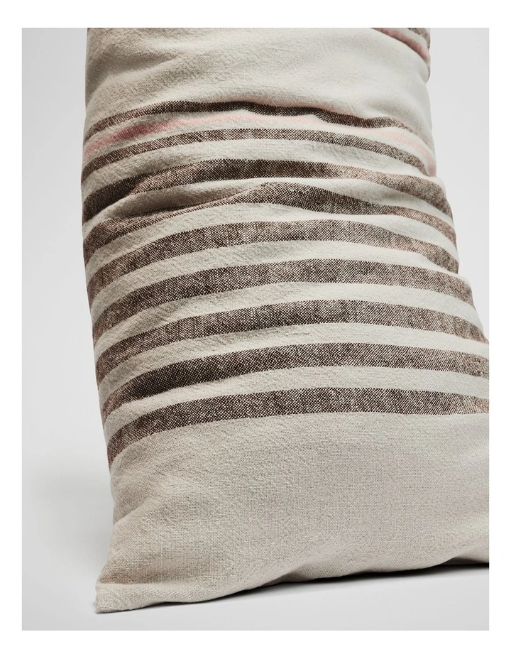 Grove Linen 40x100 Cushion in Multi Stripe image 2