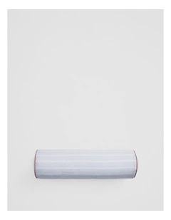 Evie Australian Cotton 55x17x17 Bolster in Ciel Blue