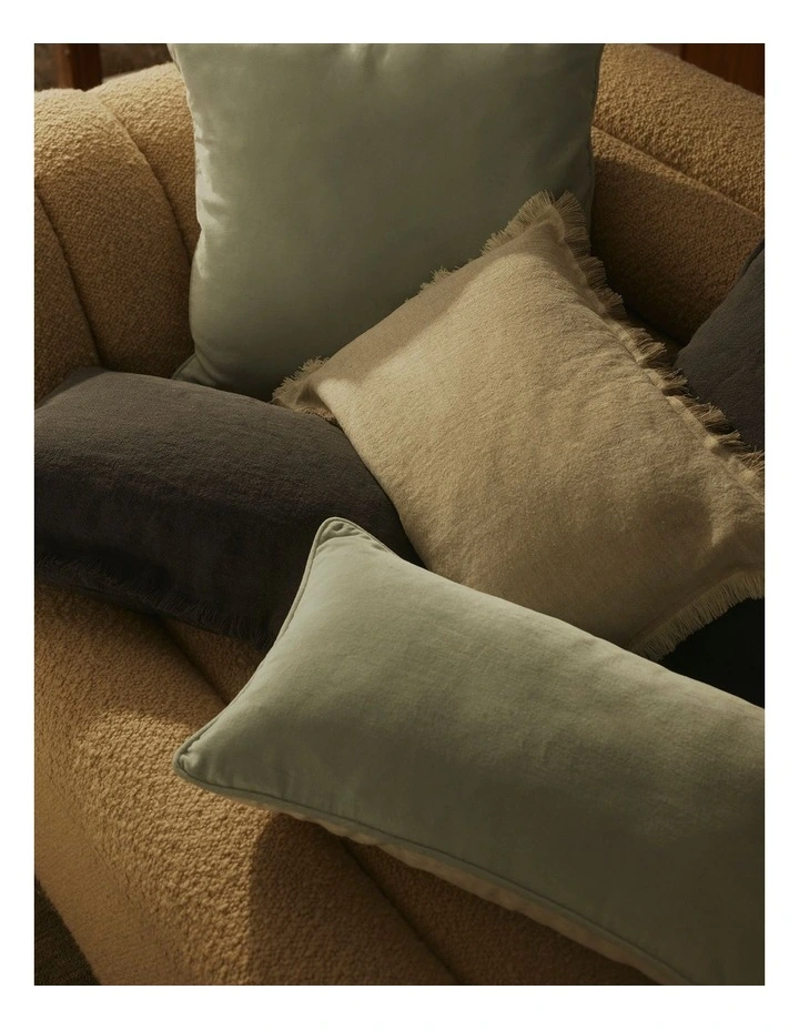 Grove 40x60 Cushion in Charcoal image 2