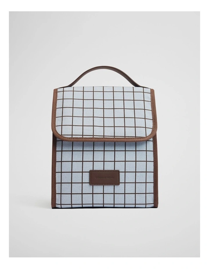 Elysia Lunch Pack in Ciel Blue Check image 1