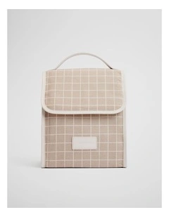 Elysia Lunch Pack in Natural Check