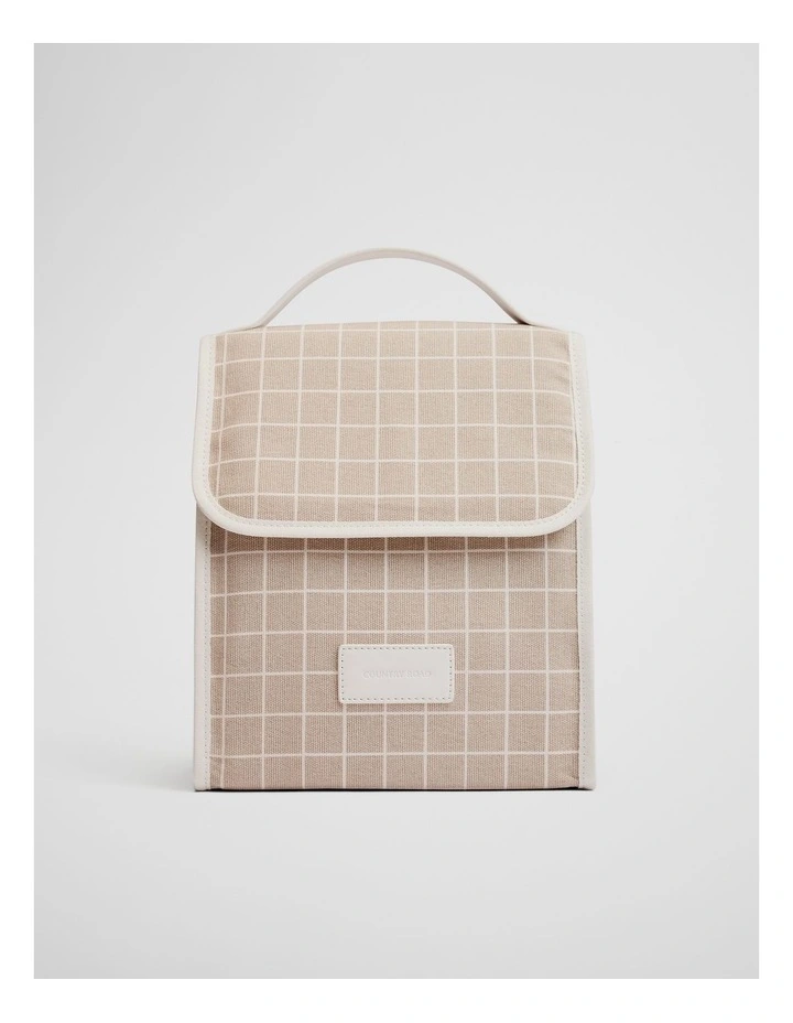 Elysia Lunch Pack in Natural Check image 1