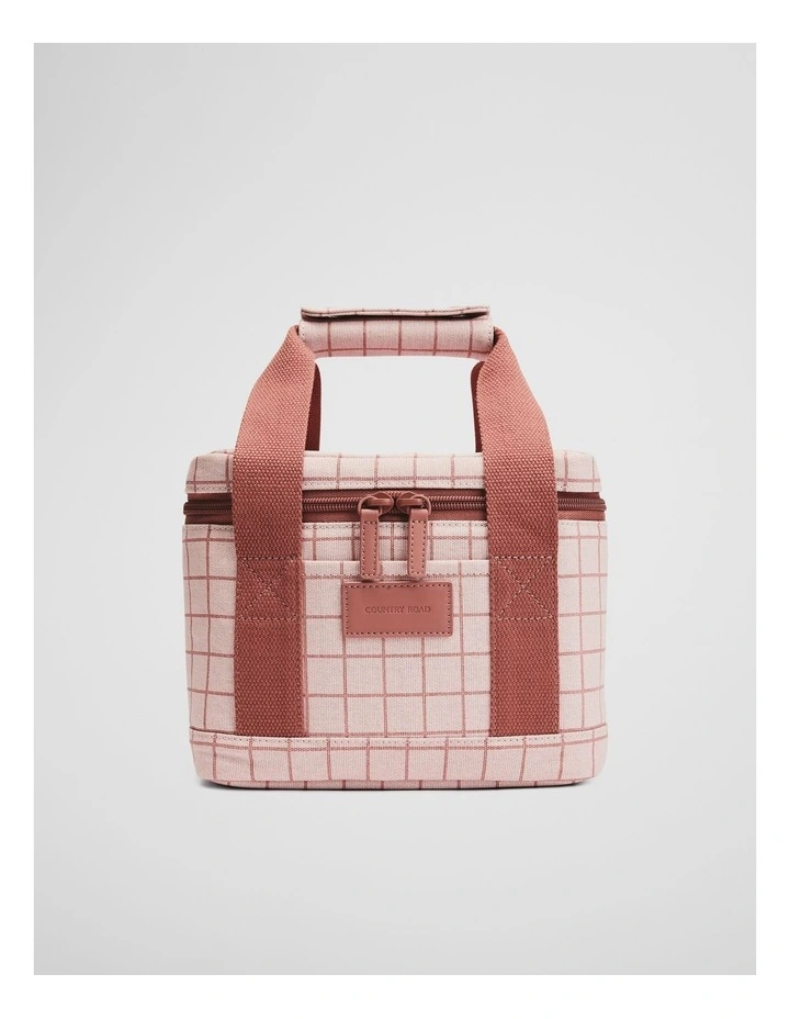 Elysia Cooler Bag in Bud Check image 1