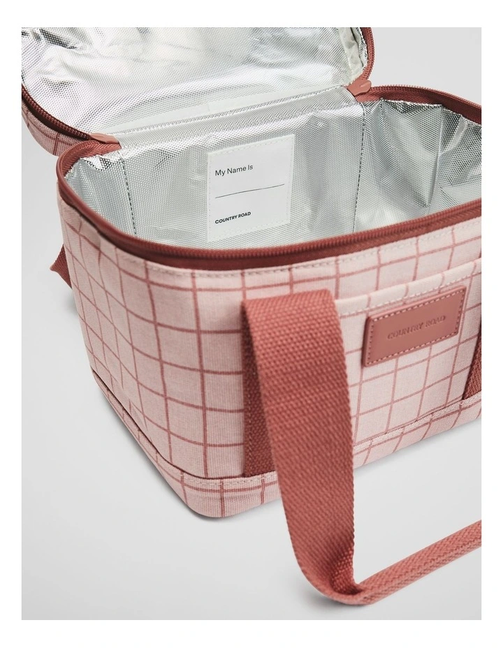Elysia Cooler Bag in Bud Check image 2