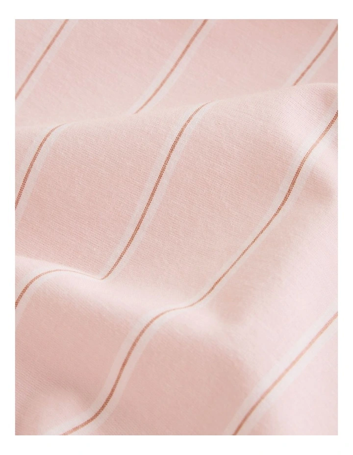Evie Australian Cotton Single Fitted Sheet in Bud image 5