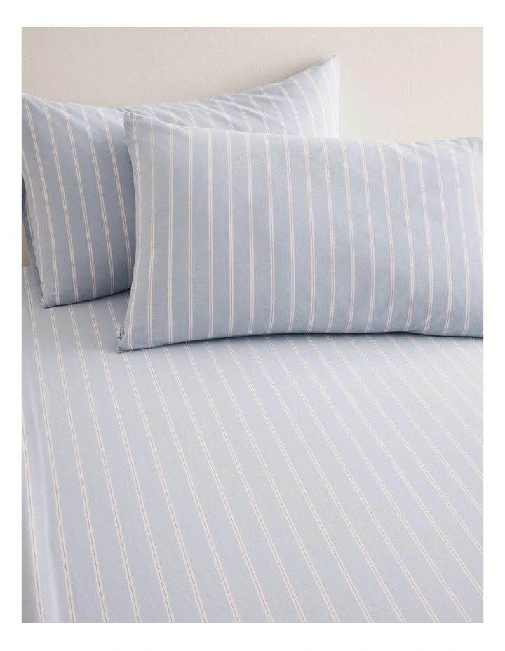 Evie Double Fit Sheet in Ciel Blue image 2