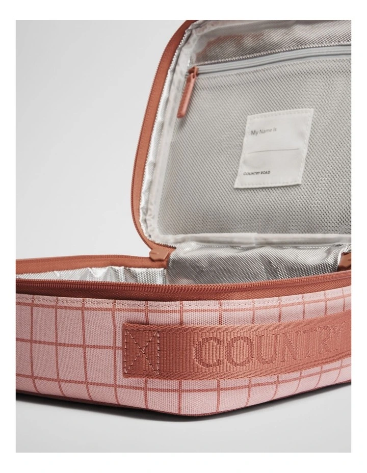 Elysia Lunch Bag in Bud Check image 2