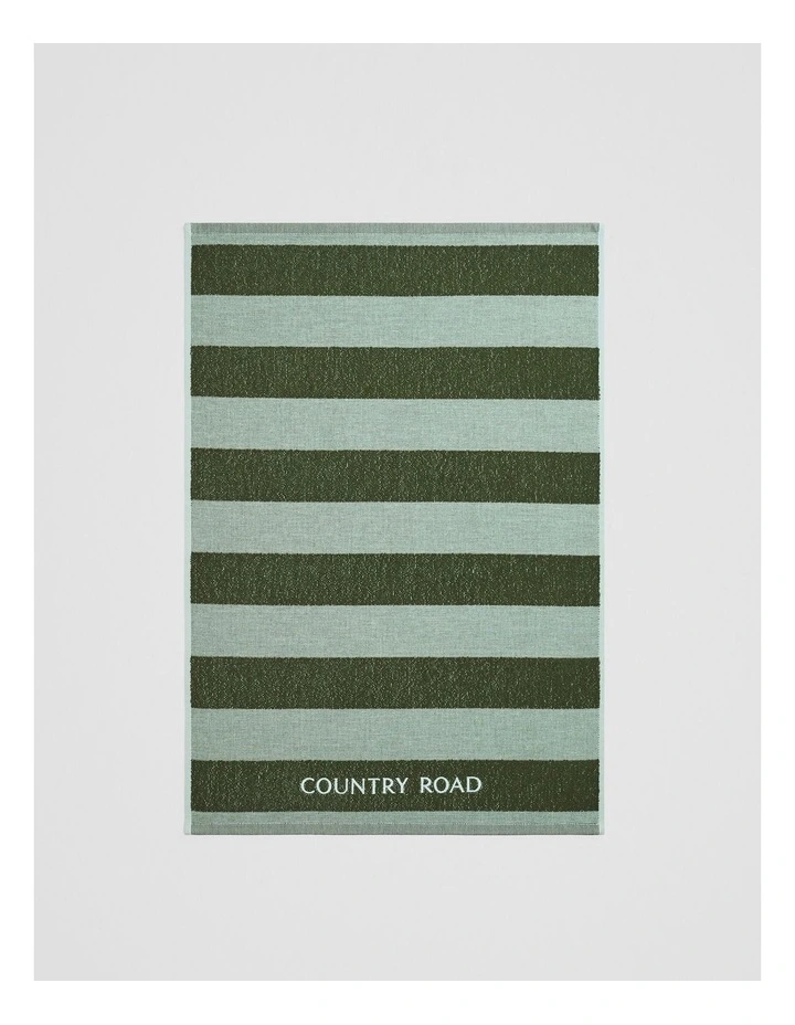 Franklin Australian Cotton Tea Towel in Ripple image 3