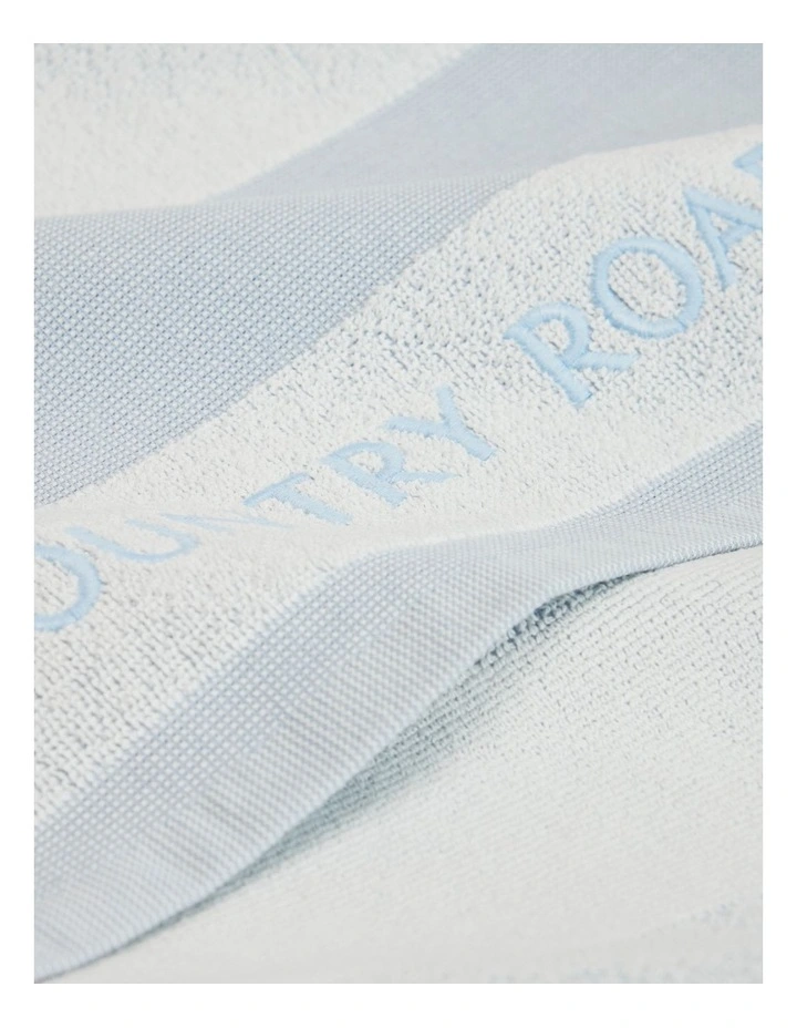 Franklin Australian Cotton Tea Towel in Ciel Blue image 2