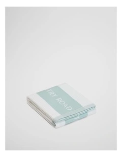 CR Logo Australian Cotton Tea Towel in Ripple