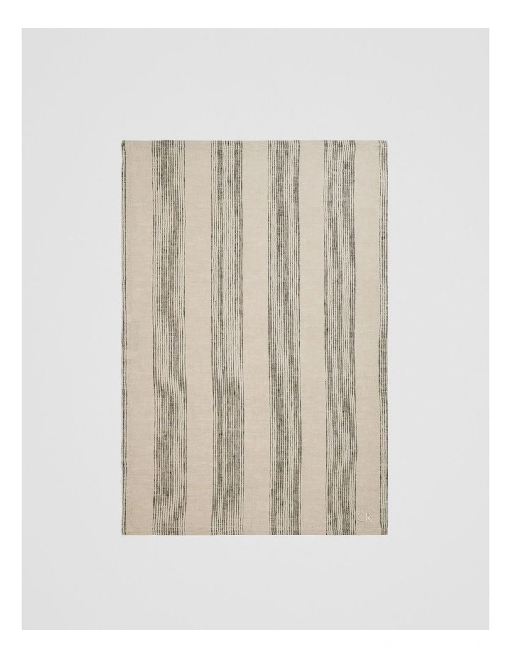 Knox Linen Tea Towel in Natural image 4
