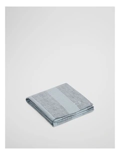 Knox Linen Tea Towel in Ciel Blue