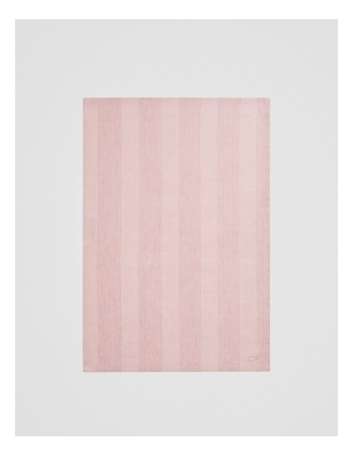 Knox Linen Tea Towel in Bud image 4