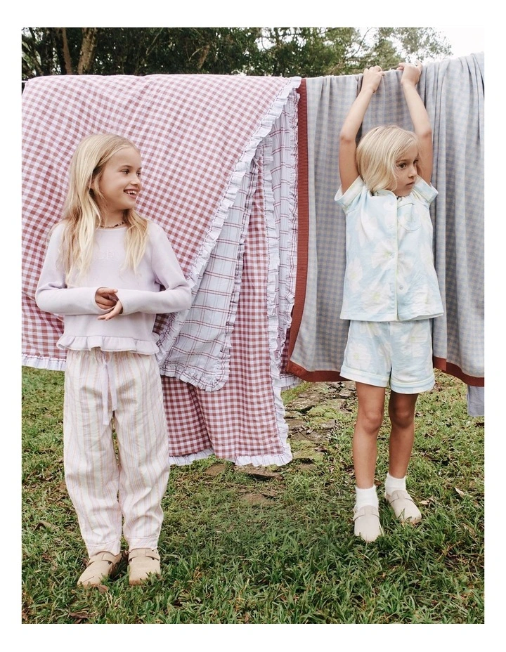 Madeline Throw in Ciel Blue image 2