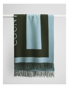 Haven Throw in Dark Olive