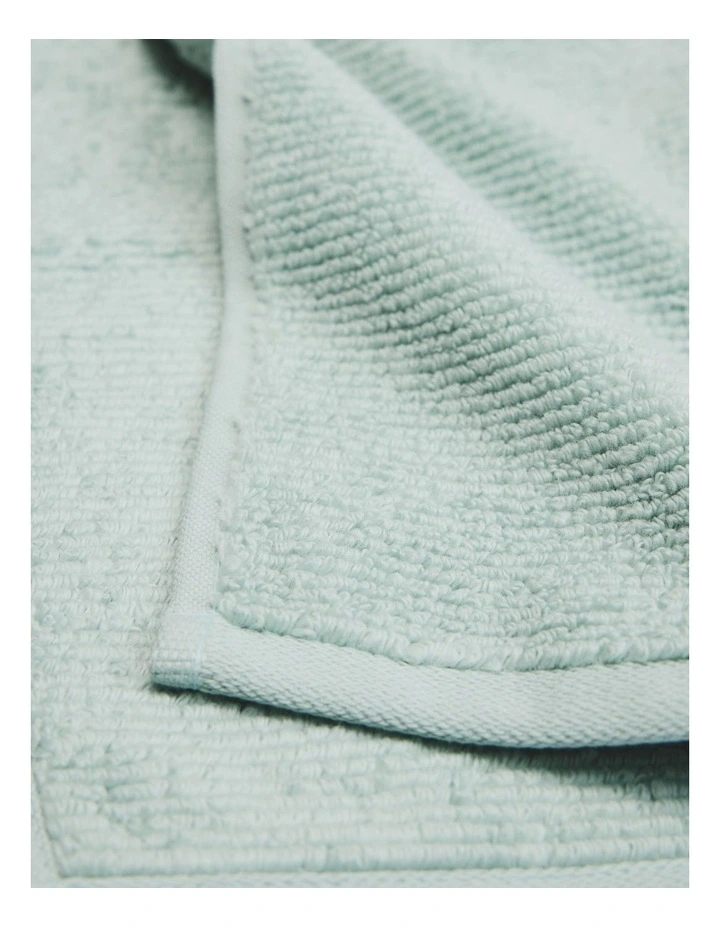 Mara Australian Cotton Face Washer in Ripple image 2
