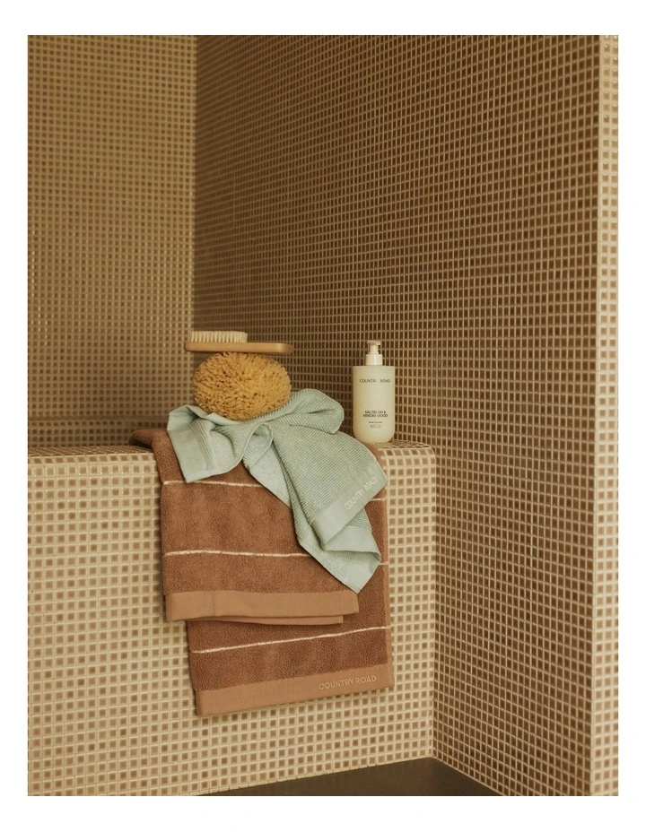 Mara Australian Cotton Hand Towel in Ripple image 2