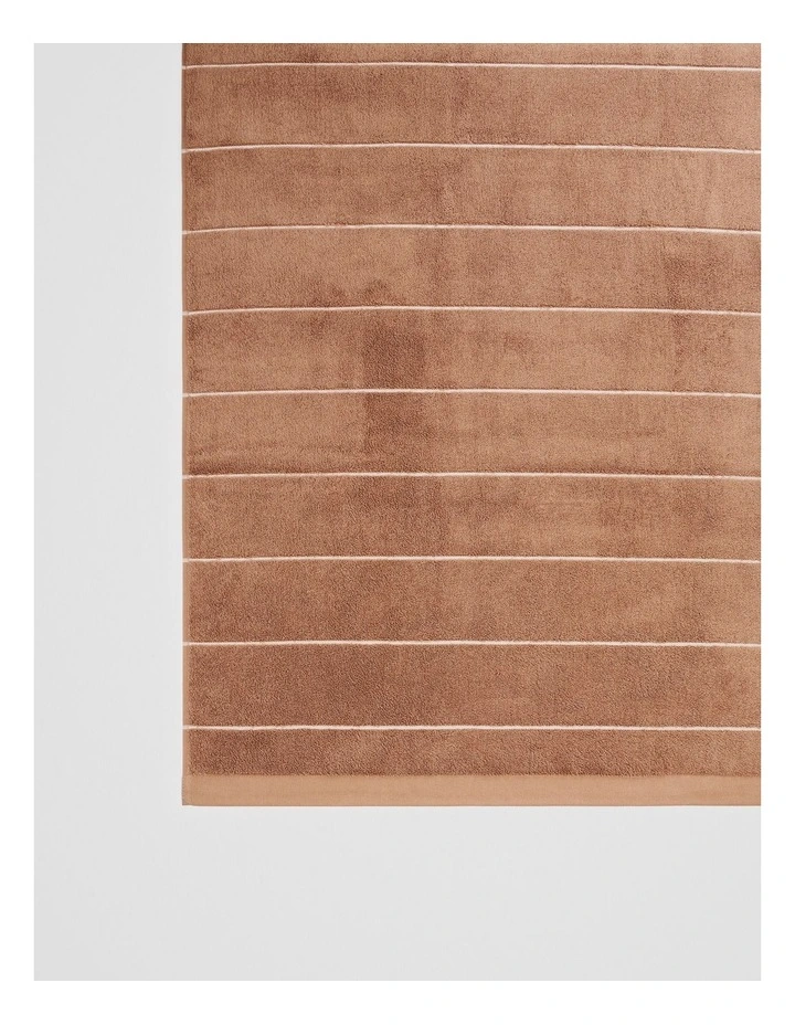 Blake Australian Cotton Bath Sheet in Toast image 5