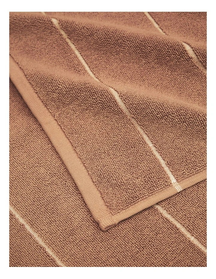 Blake Australian Cotton Bath Mat in Toast image 2
