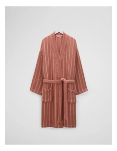 Parker Australian Cotton Bath Robe in Auburn