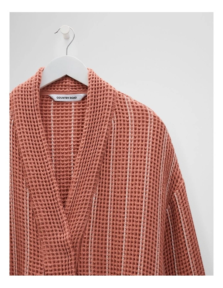 Parker Australian Cotton Bath Robe in Auburn image 4
