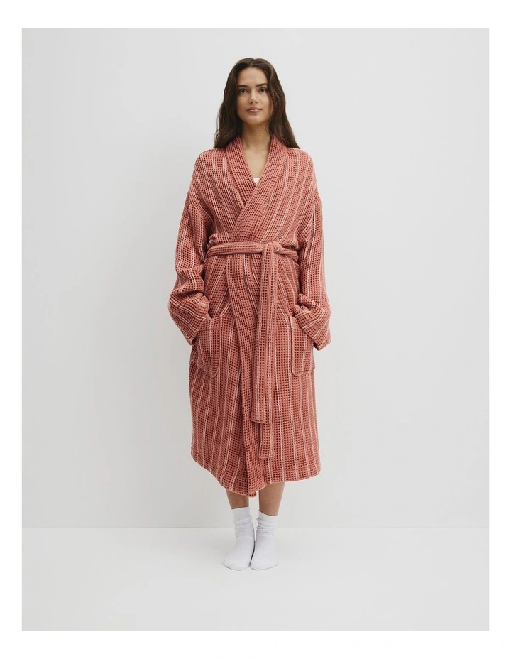 Parker Australian Cotton Bath Robe in Auburn image 5