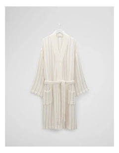 Parker Australian Cotton Bath Robe in Snow