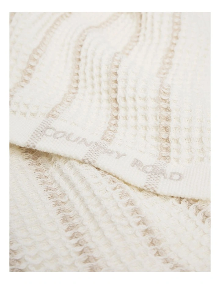 Parker Australian Cotton Hand Towel in Snow image 3