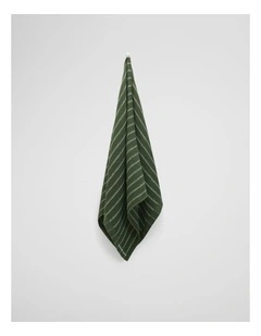 Parker Australian Cotton Towel in Dark Olive