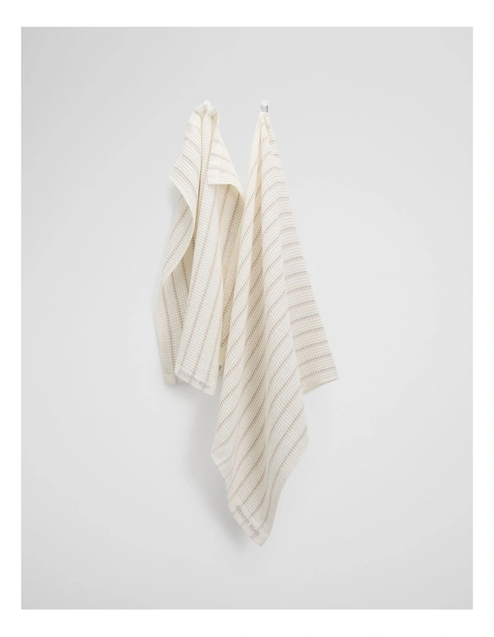 Parker Australian Cotton Towel in Snow image 4