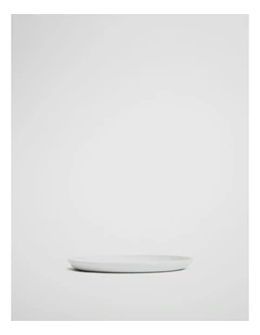 Carla Small Plate in White