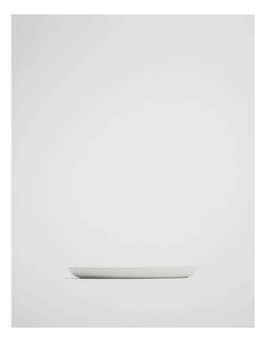 Carla Small Plate in White