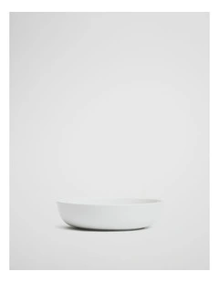 Carla Shallow Plate in White