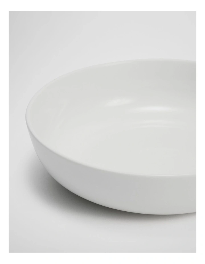 Carla Shallow Plate in White image 2