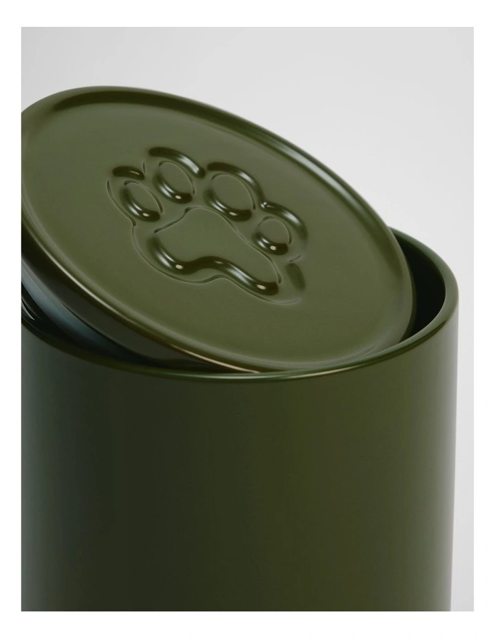 Axel Small Canister in Dark Olive image 2