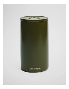 Axel Large Canister in Dark Olive