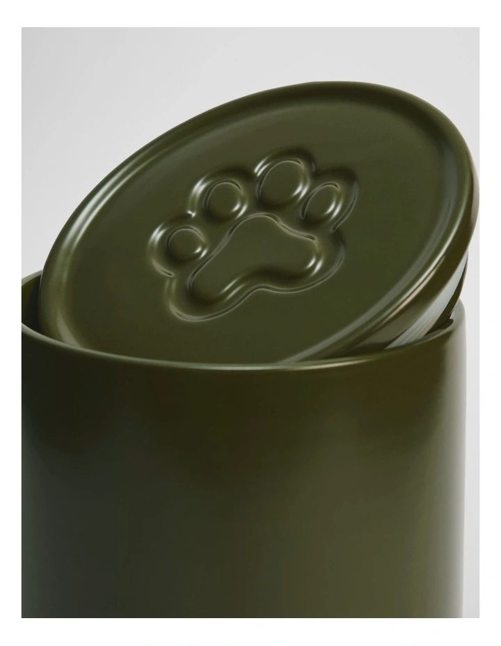 Axel Large Canister in Dark Olive image 2