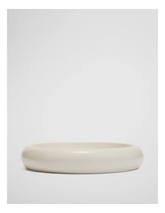 Myles Large Stoneware Bowl in Natural