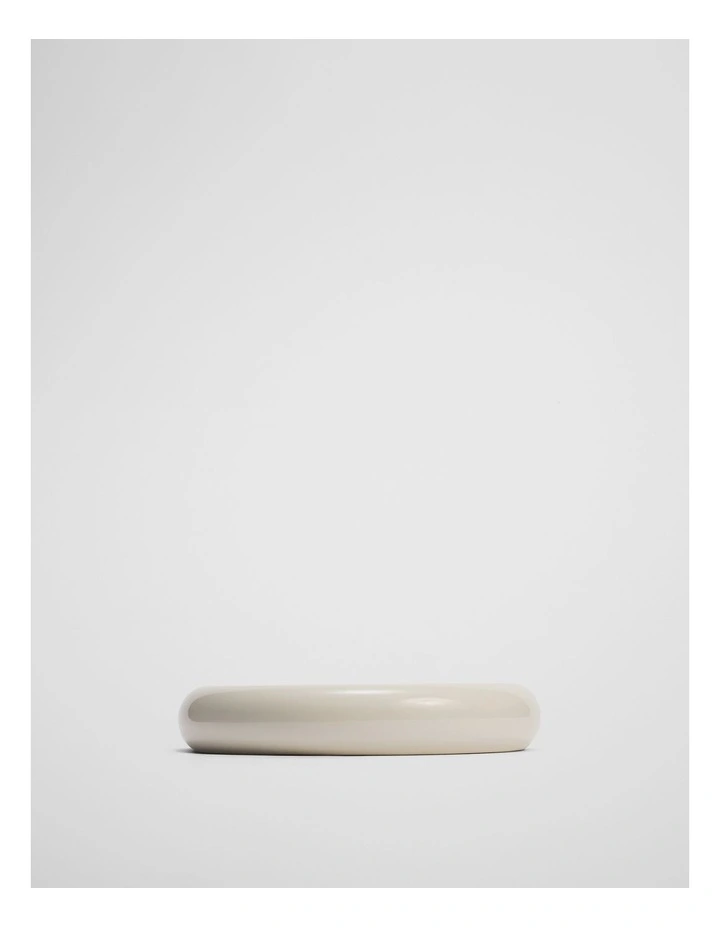 Myles Large Stoneware Bowl in Natural image 1