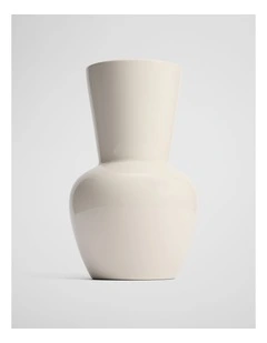 Vicki Medium Stoneware Vase in Natural