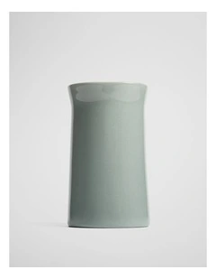 Vara Small Stoneware Vase in Ripple