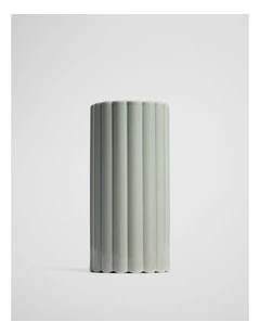 Royston Small Stoneware Vase in Ripple