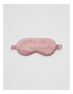Silk Eye Mask in Musk Spot