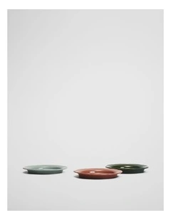 Luna Serving Plate Set Of 3 in Multi