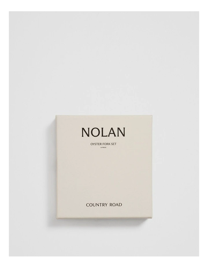 Nolan Oyster Fork Set in Soft Gold image 3