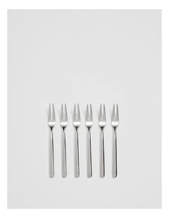 Nolan Oyster Fork Set in Stainless Steel