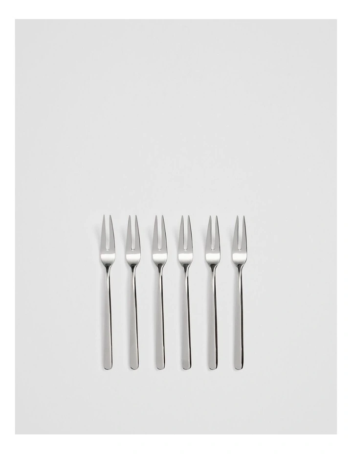 Nolan Oyster Fork Set in Stainless Steel image 1