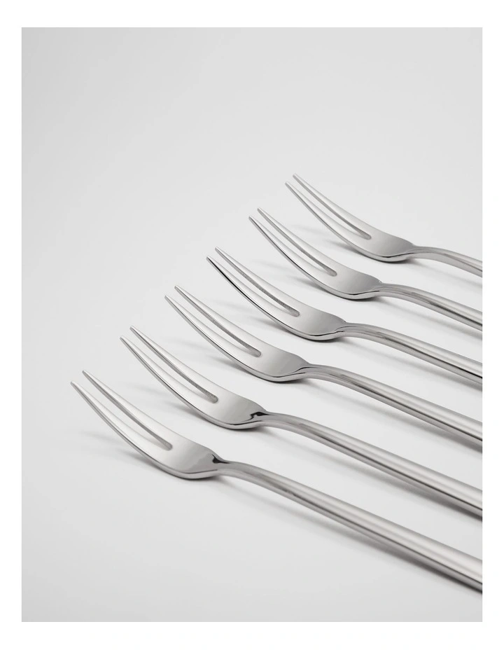 Nolan Oyster Fork Set in Stainless Steel image 2